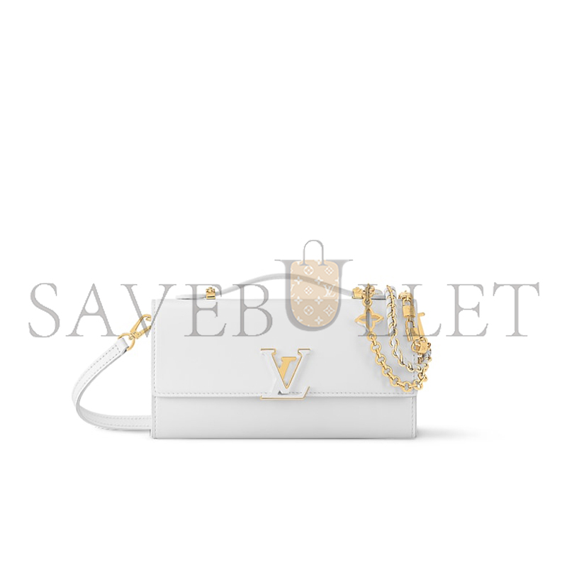 l**is V*t*n wallet on chain capucines m12265 (23*12*4cm)